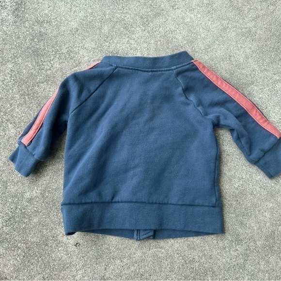 Kate Quinn Little Liam Stripe Zip Front Jacket - Picture 3 of 3